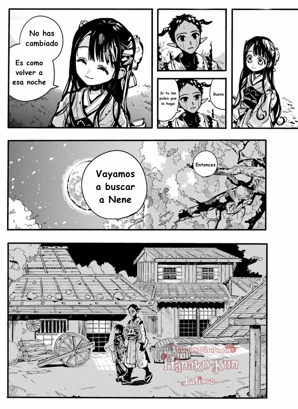 Página 14 — Jibaku Shounen Hanako-kun Capítulo 93