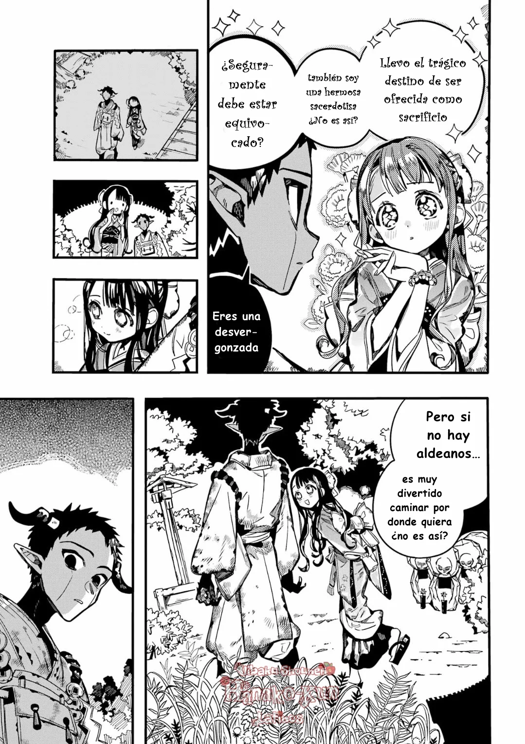 Página 19 — Jibaku Shounen Hanako-kun Capítulo 93