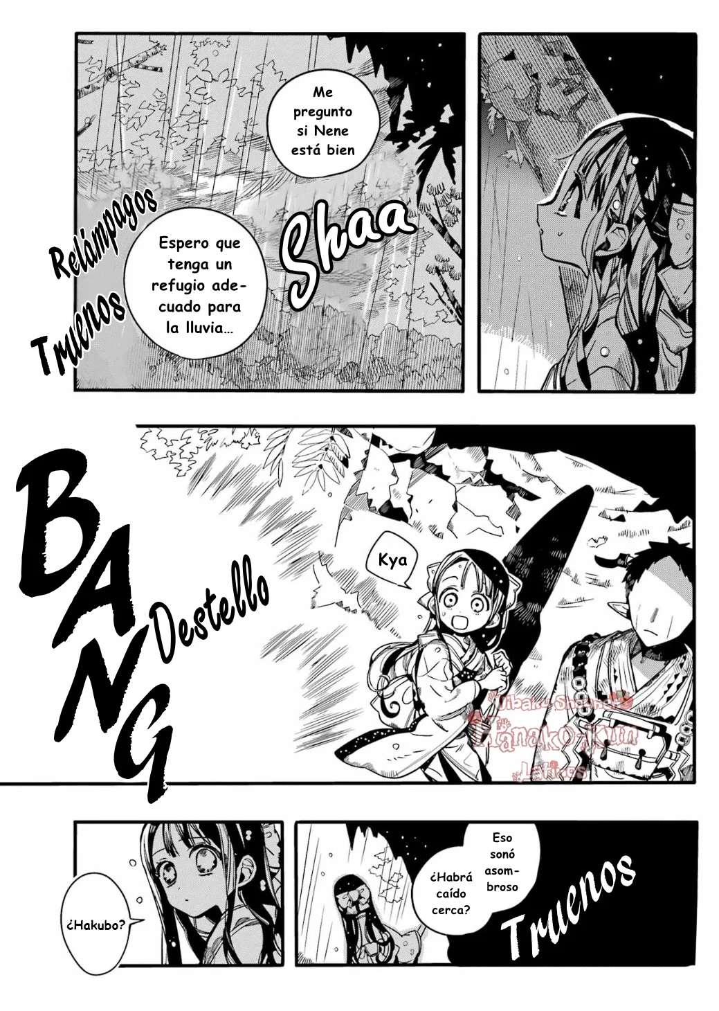 Página 21 — Jibaku Shounen Hanako-kun Capítulo 93