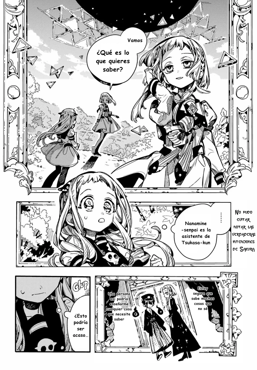 Página 6 — Jibaku Shounen Hanako-kun Capítulo 95
