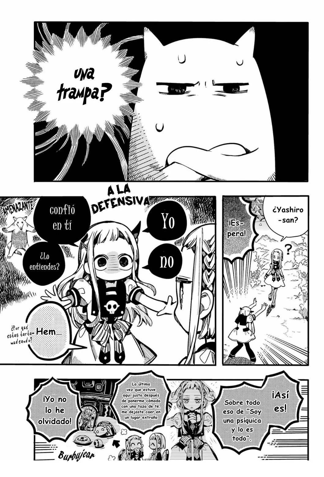 Página 7 — Jibaku Shounen Hanako-kun Capítulo 95