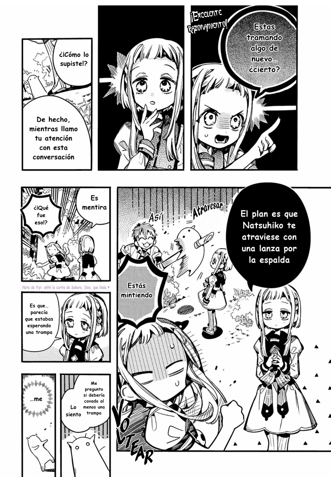 Página 8 — Jibaku Shounen Hanako-kun Capítulo 95