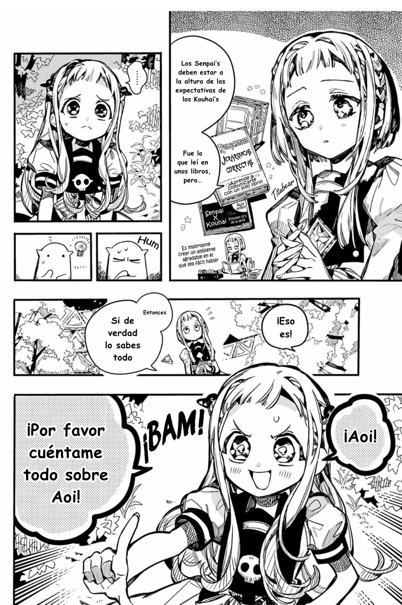 Página 10 — Jibaku Shounen Hanako-kun Capítulo 95