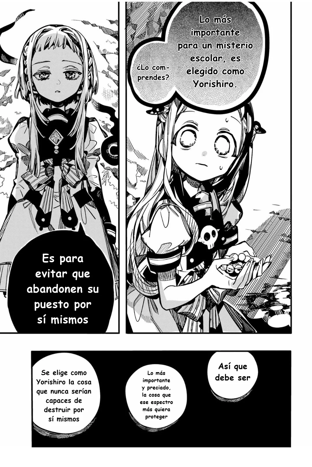 Página 21 — Jibaku Shounen Hanako-kun Capítulo 95