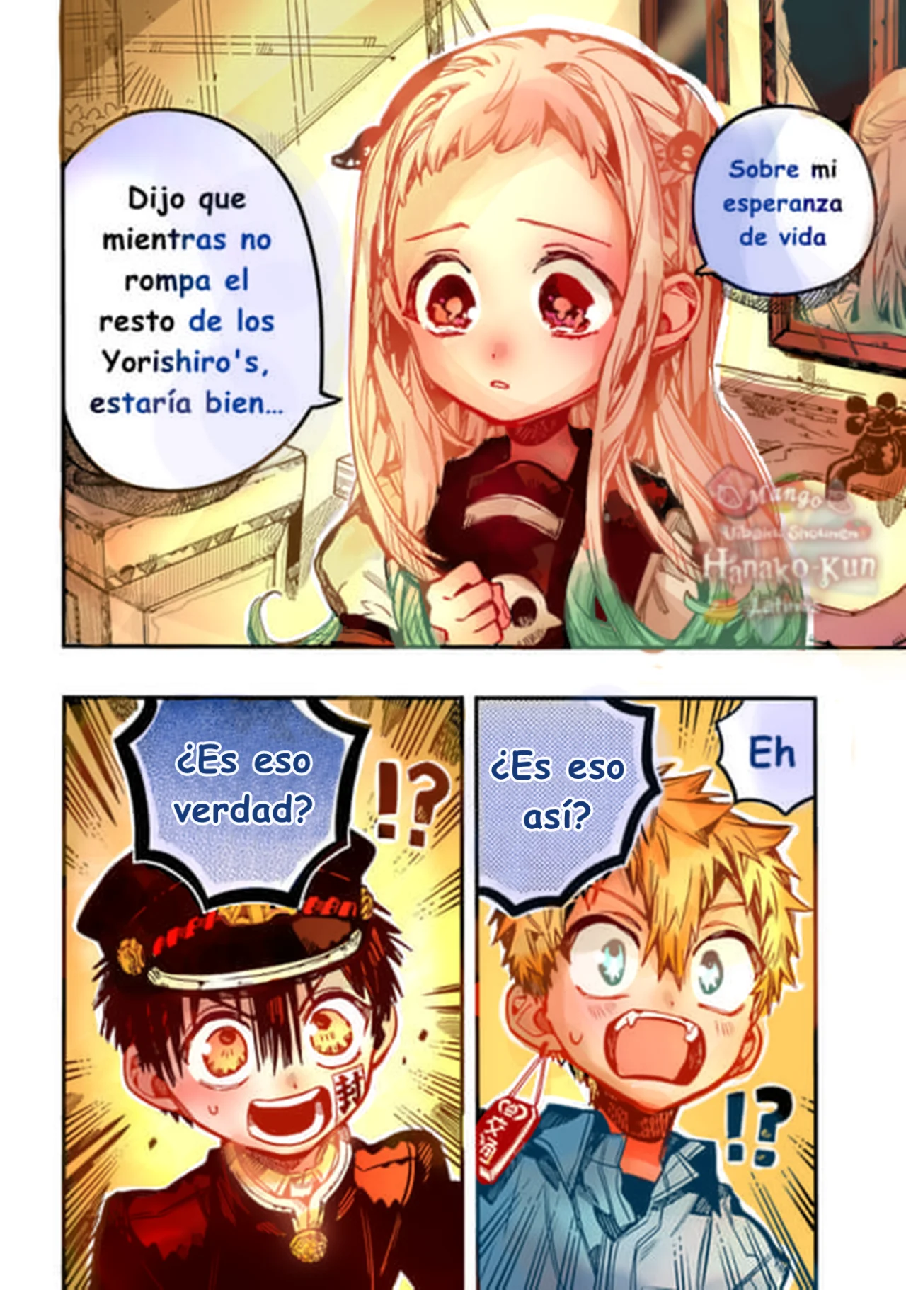 Página 11 — Jibaku Shounen Hanako-kun Capítulo 96