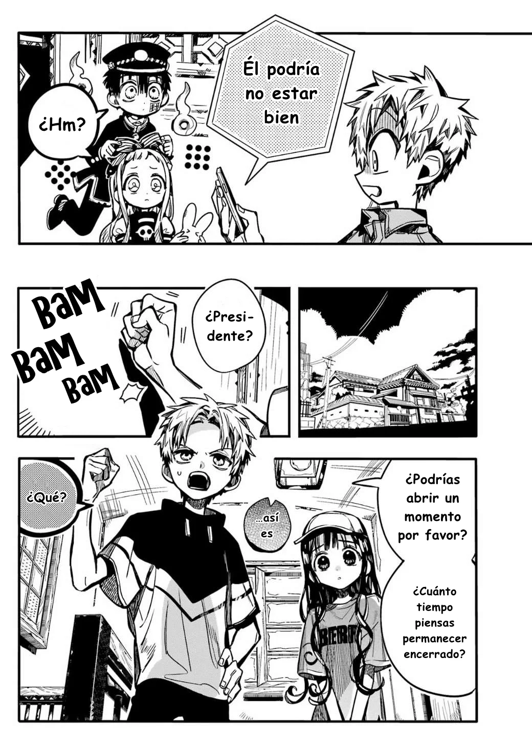 Página 17 — Jibaku Shounen Hanako-kun Capítulo 96