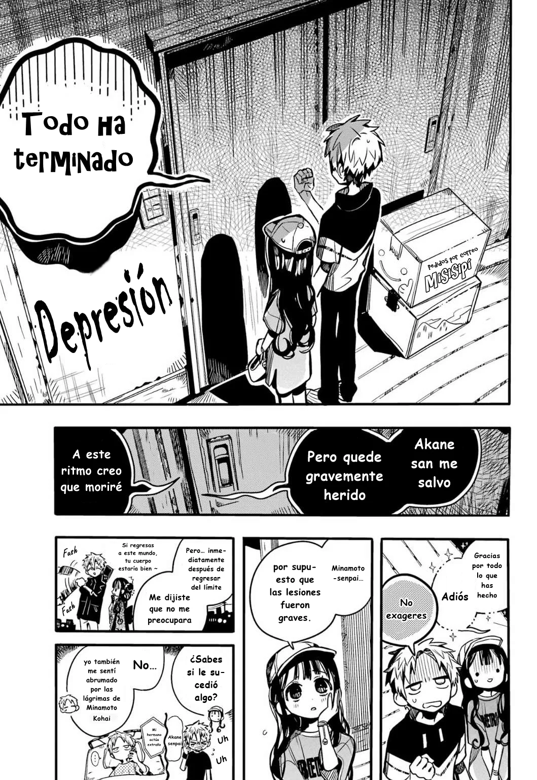 Página 18 — Jibaku Shounen Hanako-kun Capítulo 96