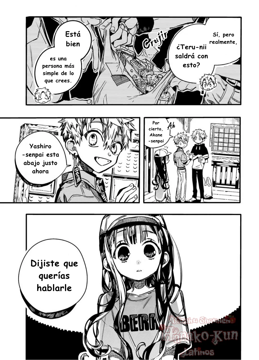 Página 20 — Jibaku Shounen Hanako-kun Capítulo 96