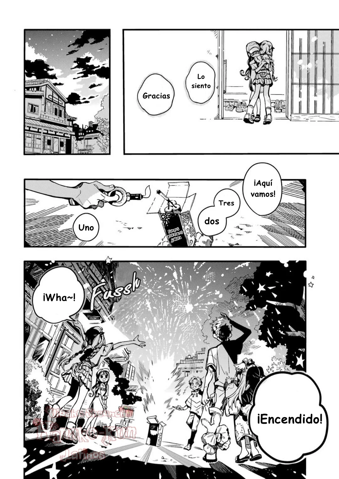 Página 25 — Jibaku Shounen Hanako-kun Capítulo 96