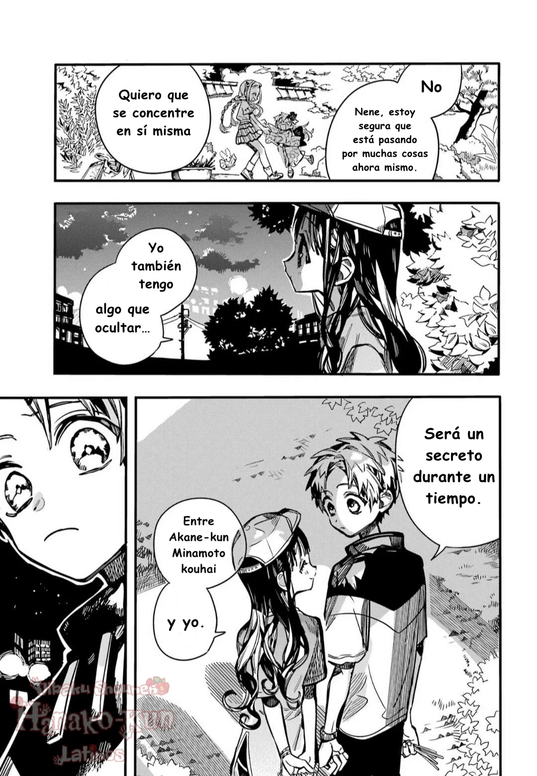 Página 32 — Jibaku Shounen Hanako-kun Capítulo 96