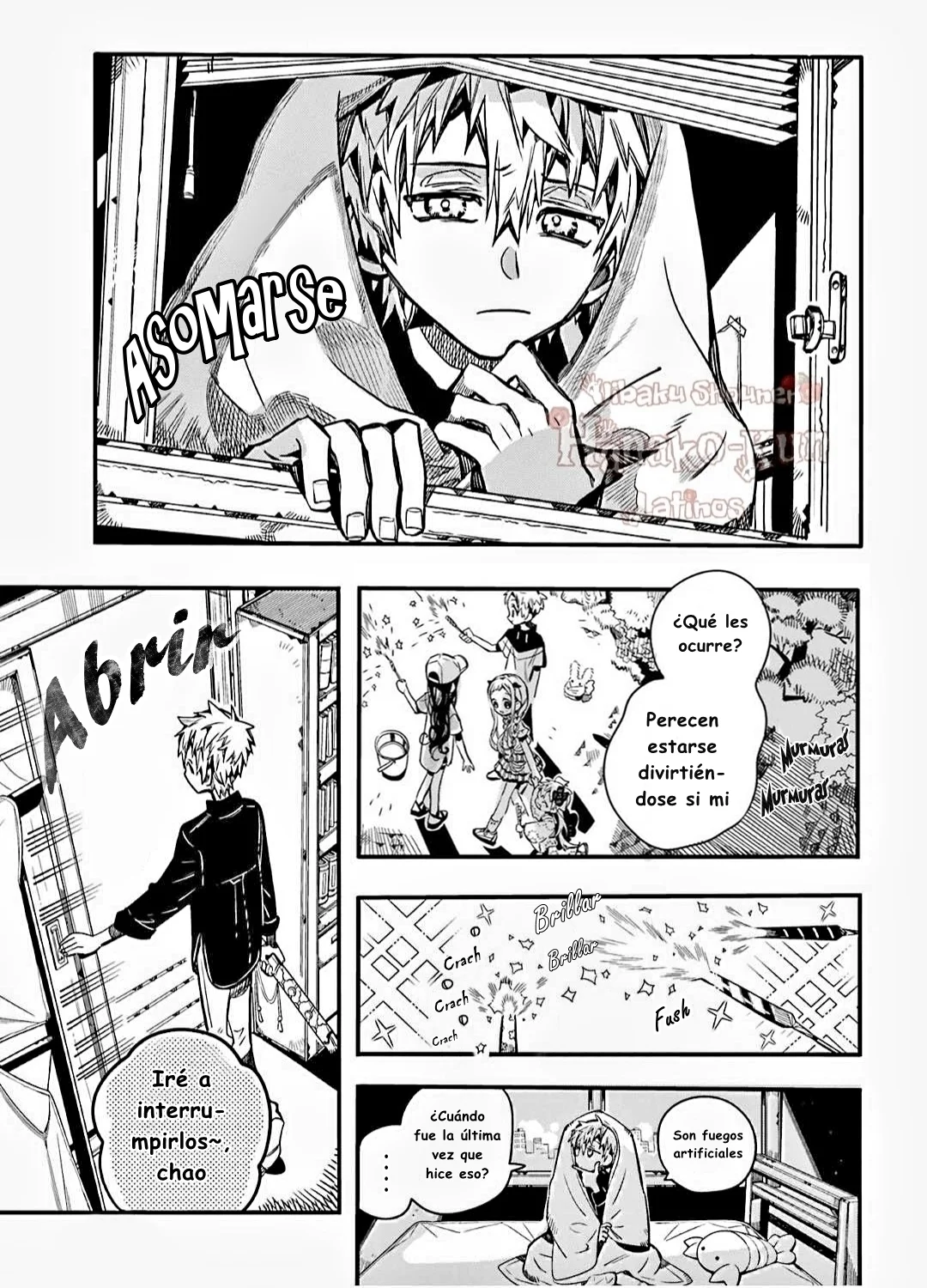 Página 34 — Jibaku Shounen Hanako-kun Capítulo 96