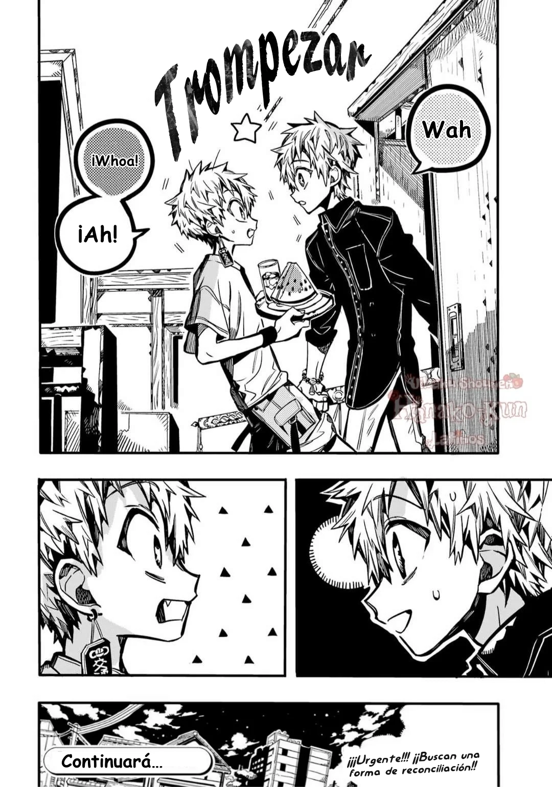 Página 35 — Jibaku Shounen Hanako-kun Capítulo 96