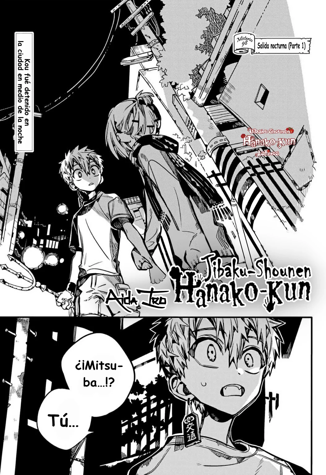 Página 4 — Jibaku Shounen Hanako-kun Capítulo 98
