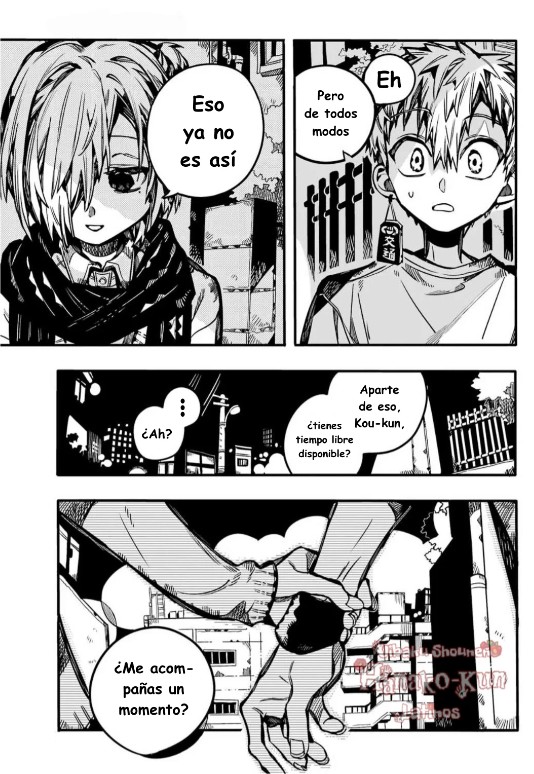 Página 8 — Jibaku Shounen Hanako-kun Capítulo 98