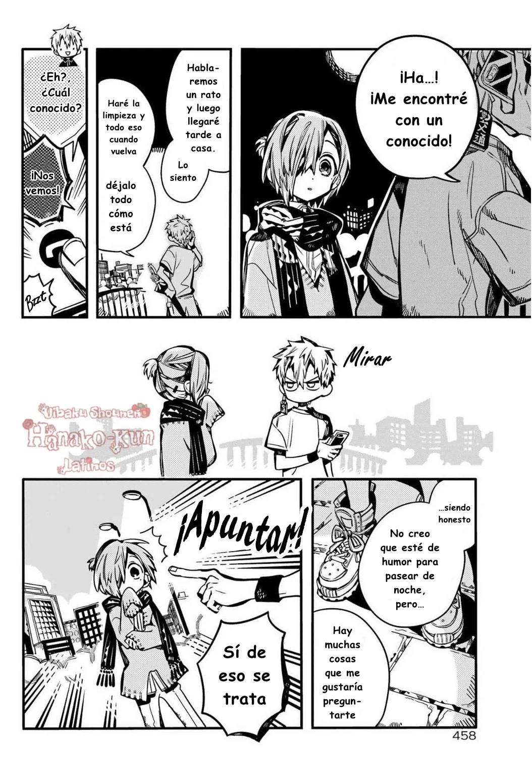Página 11 — Jibaku Shounen Hanako-kun Capítulo 98