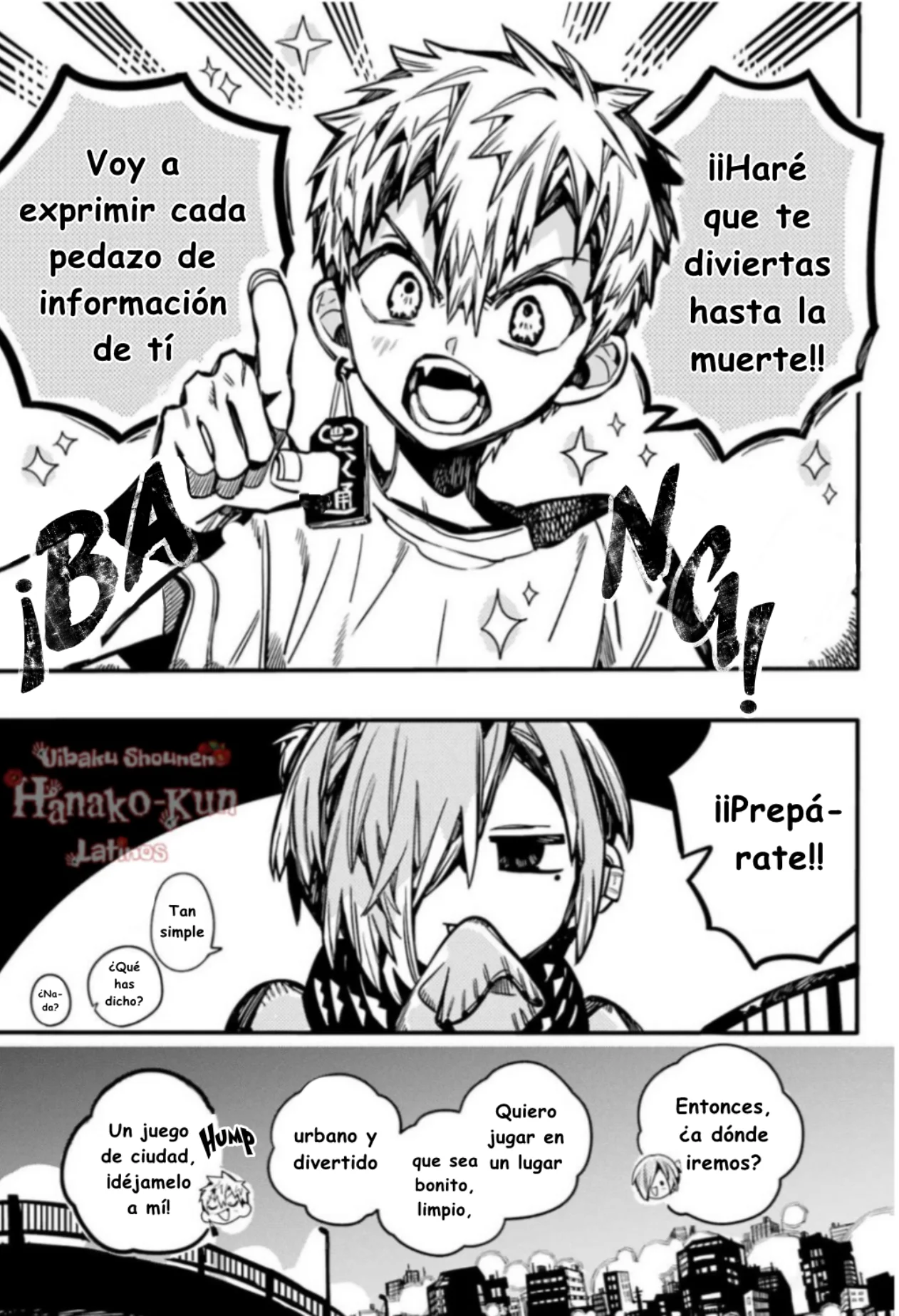 Página 12 — Jibaku Shounen Hanako-kun Capítulo 98