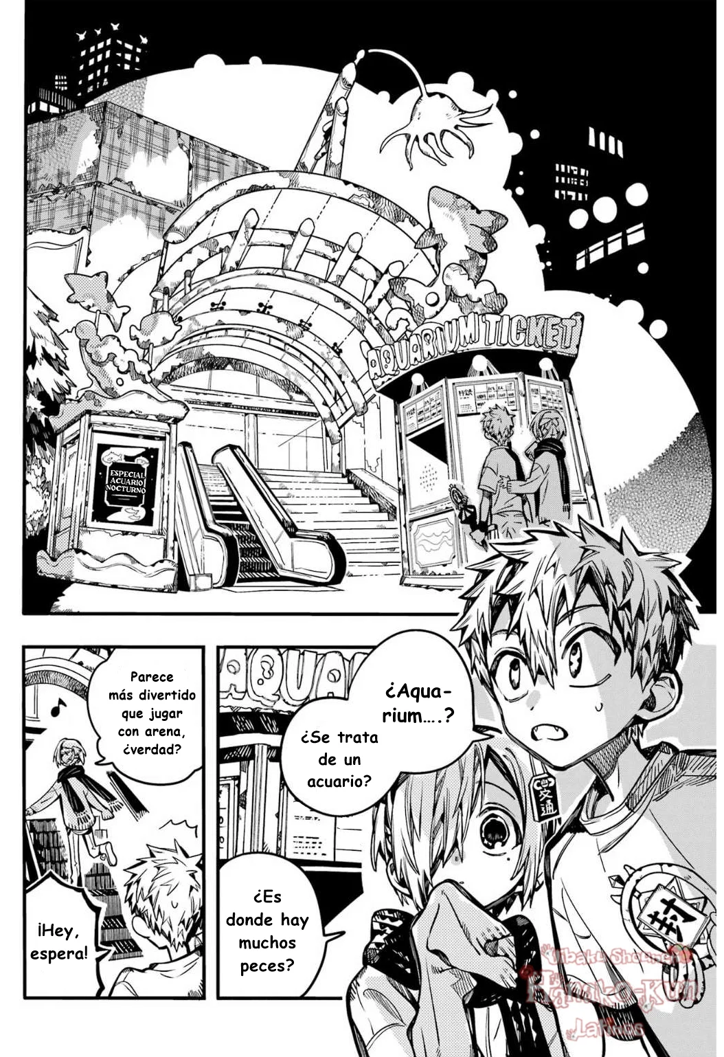 Página 19 — Jibaku Shounen Hanako-kun Capítulo 98