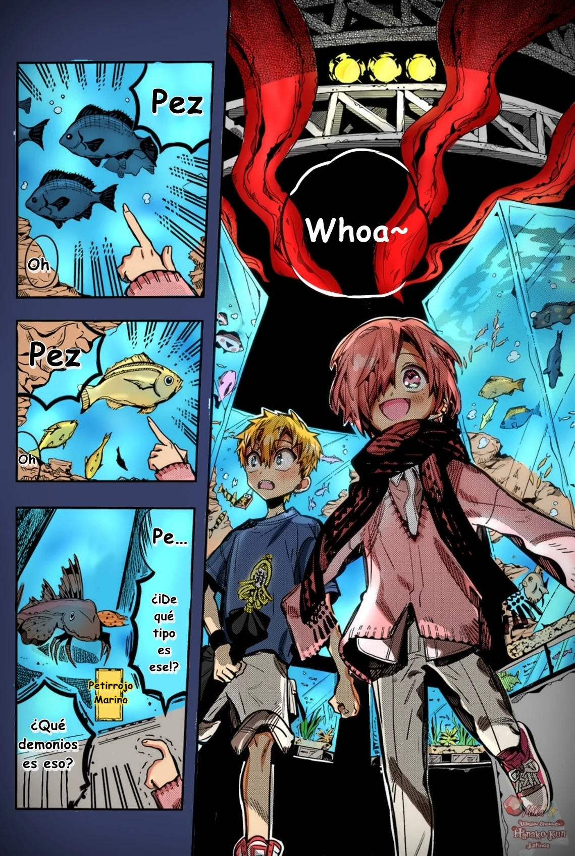 Página 21 — Jibaku Shounen Hanako-kun Capítulo 98