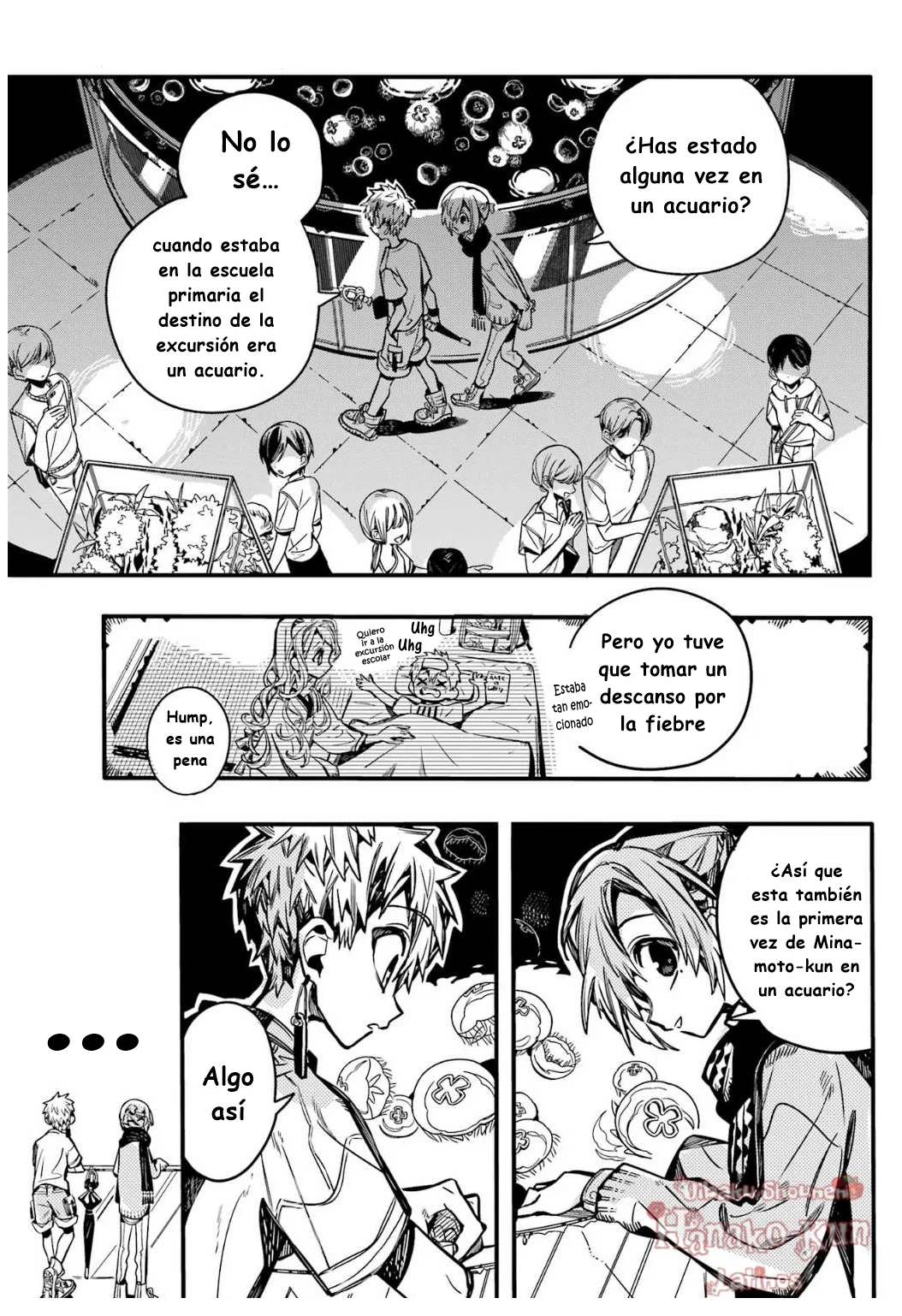Página 22 — Jibaku Shounen Hanako-kun Capítulo 98