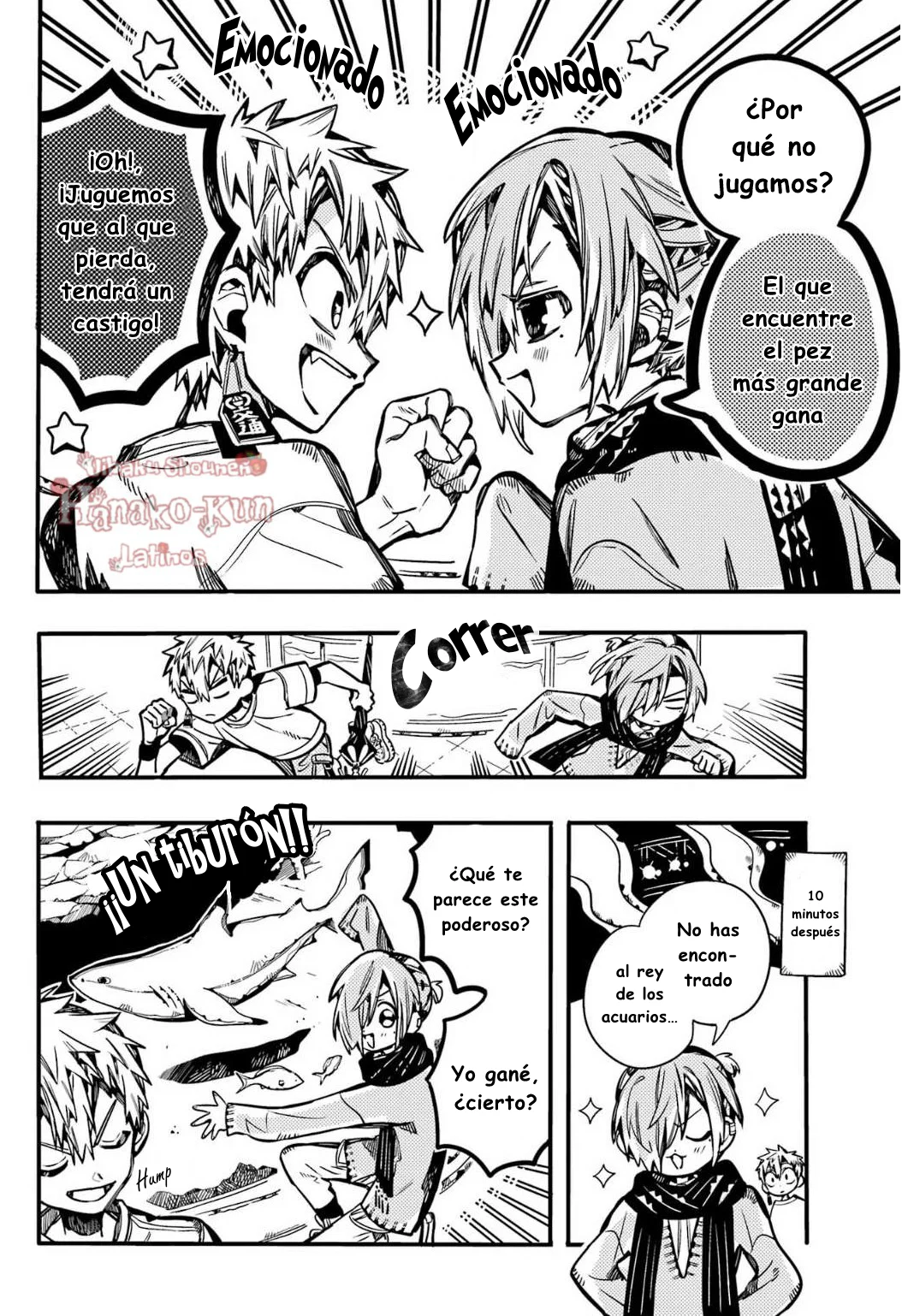Página 23 — Jibaku Shounen Hanako-kun Capítulo 98