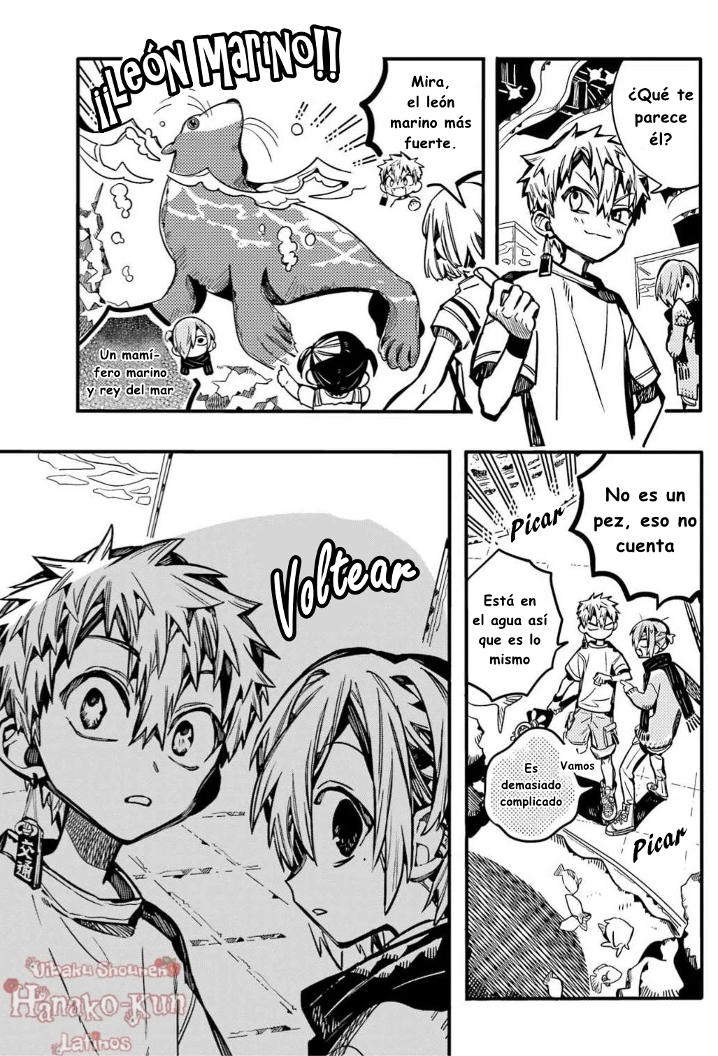 Página 24 — Jibaku Shounen Hanako-kun Capítulo 98