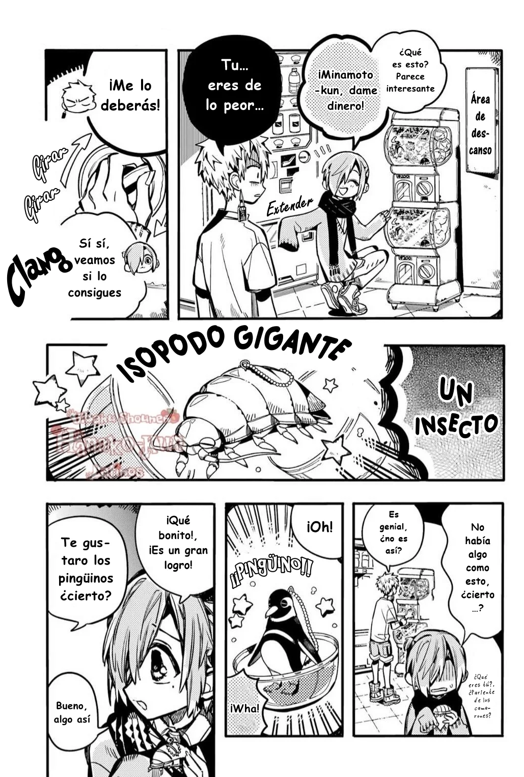 Página 27 — Jibaku Shounen Hanako-kun Capítulo 98