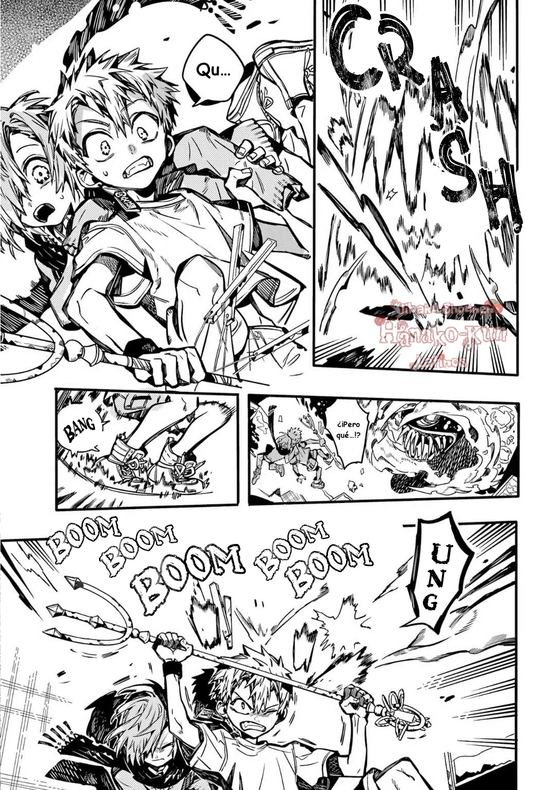 Página 33 — Jibaku Shounen Hanako-kun Capítulo 98