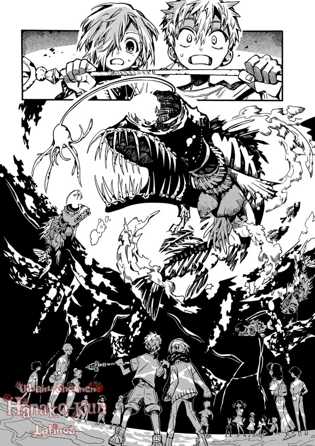 Página 34 — Jibaku Shounen Hanako-kun Capítulo 98