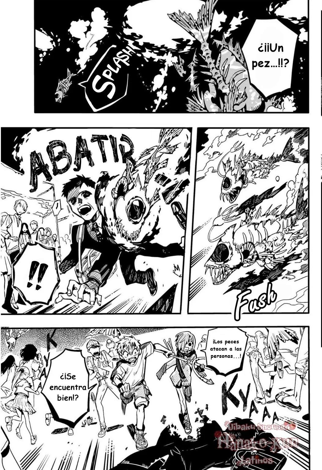 Página 35 — Jibaku Shounen Hanako-kun Capítulo 98