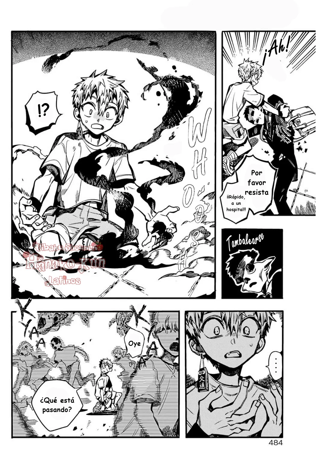 Página 36 — Jibaku Shounen Hanako-kun Capítulo 98