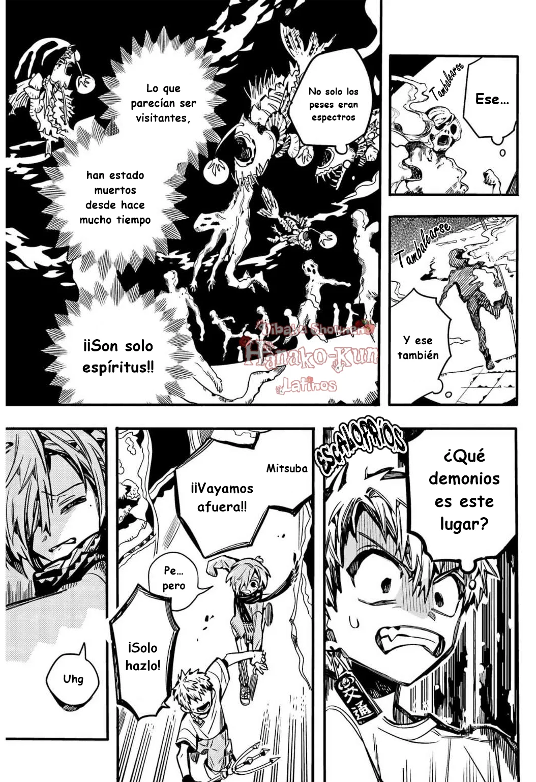 Página 37 — Jibaku Shounen Hanako-kun Capítulo 98