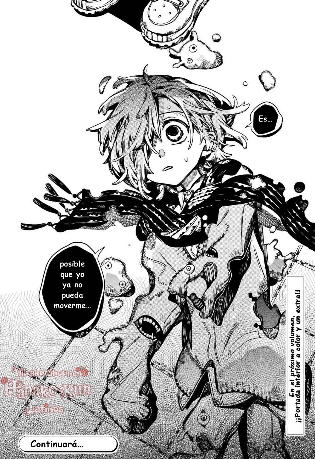 Página 40 — Jibaku Shounen Hanako-kun Capítulo 98