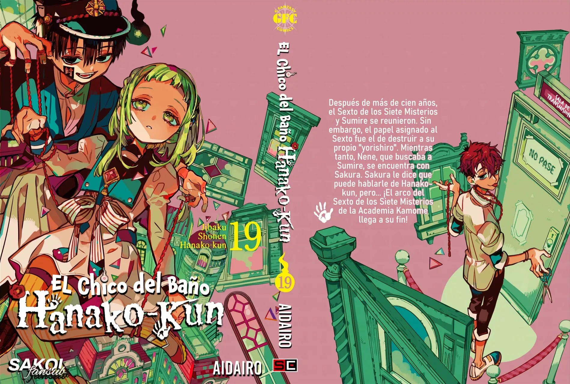 Página 3 — Jibaku Shounen Hanako-kun Capítulo 99.5