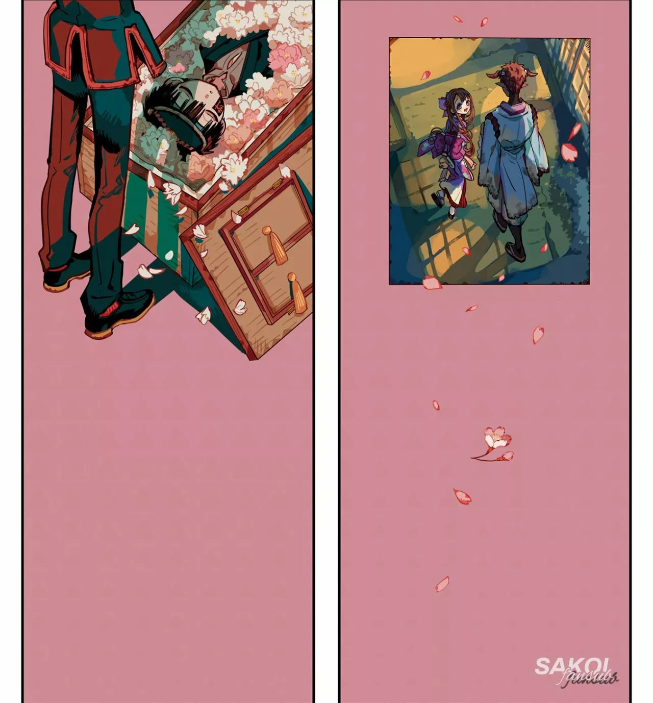 Página 12 — Jibaku Shounen Hanako-kun Capítulo 99.5
