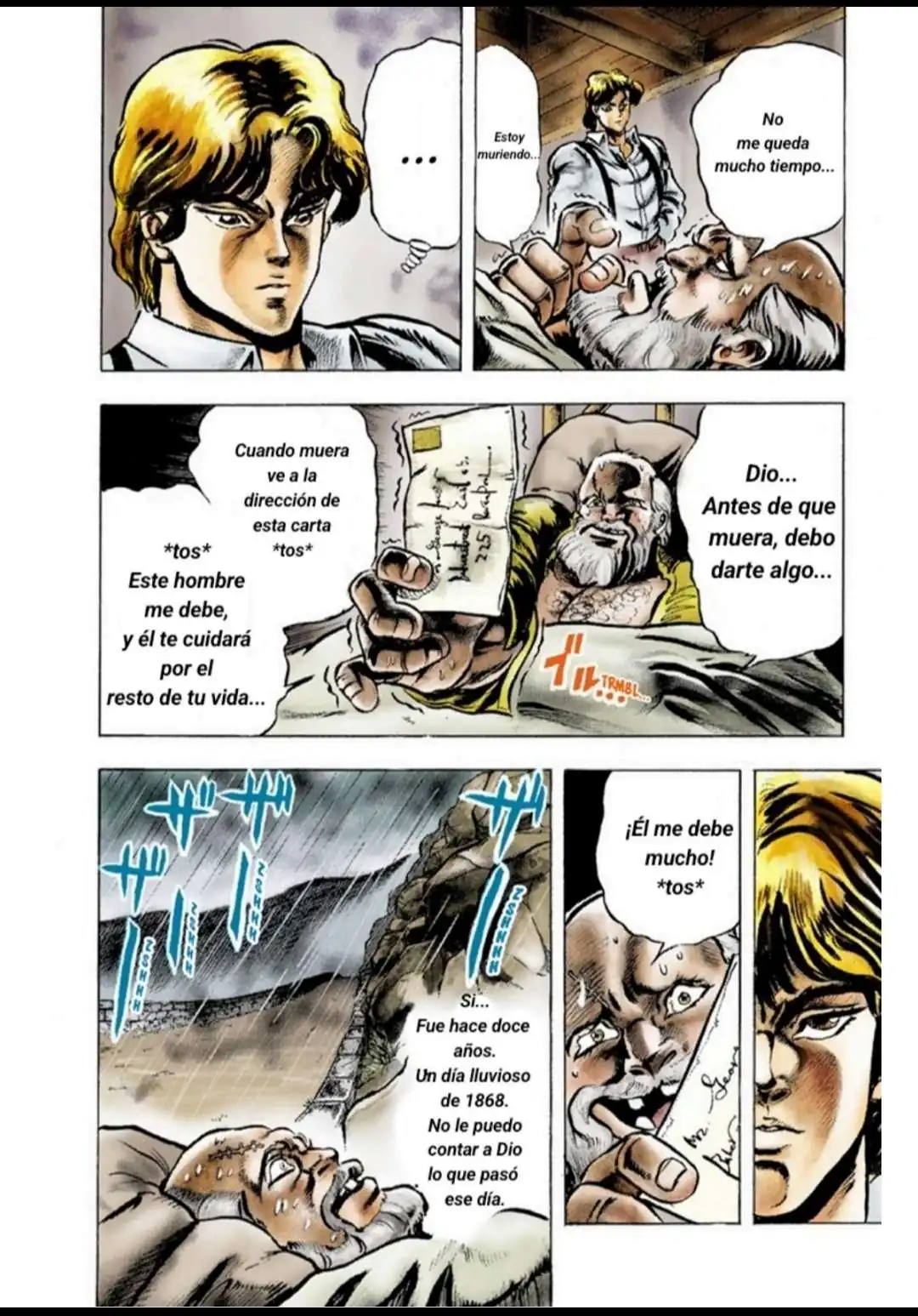 Página 3 — JoJo's Bizarre Adventure Capítulo 2