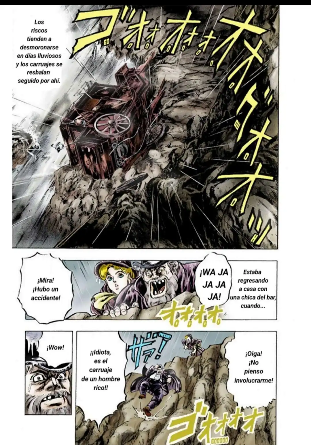Página 4 — JoJo's Bizarre Adventure Capítulo 2
