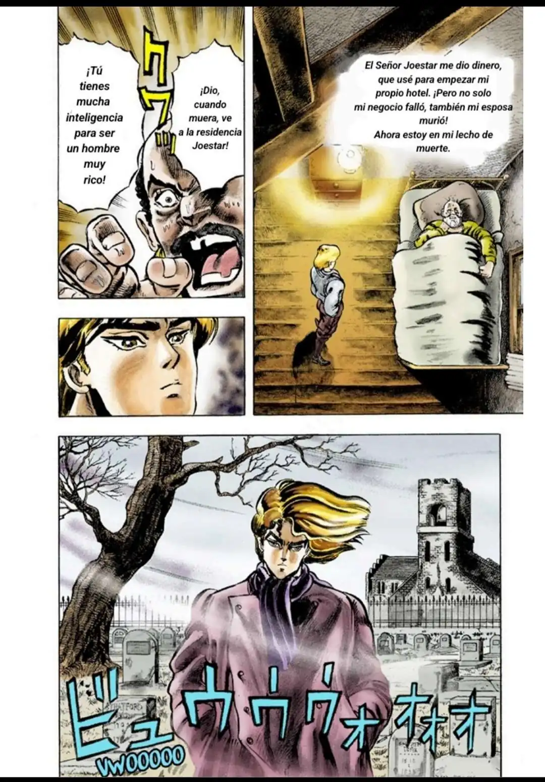 Página 9 — JoJo's Bizarre Adventure Capítulo 2
