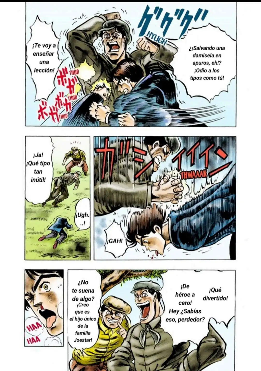 Página 14 — JoJo's Bizarre Adventure Capítulo 2
