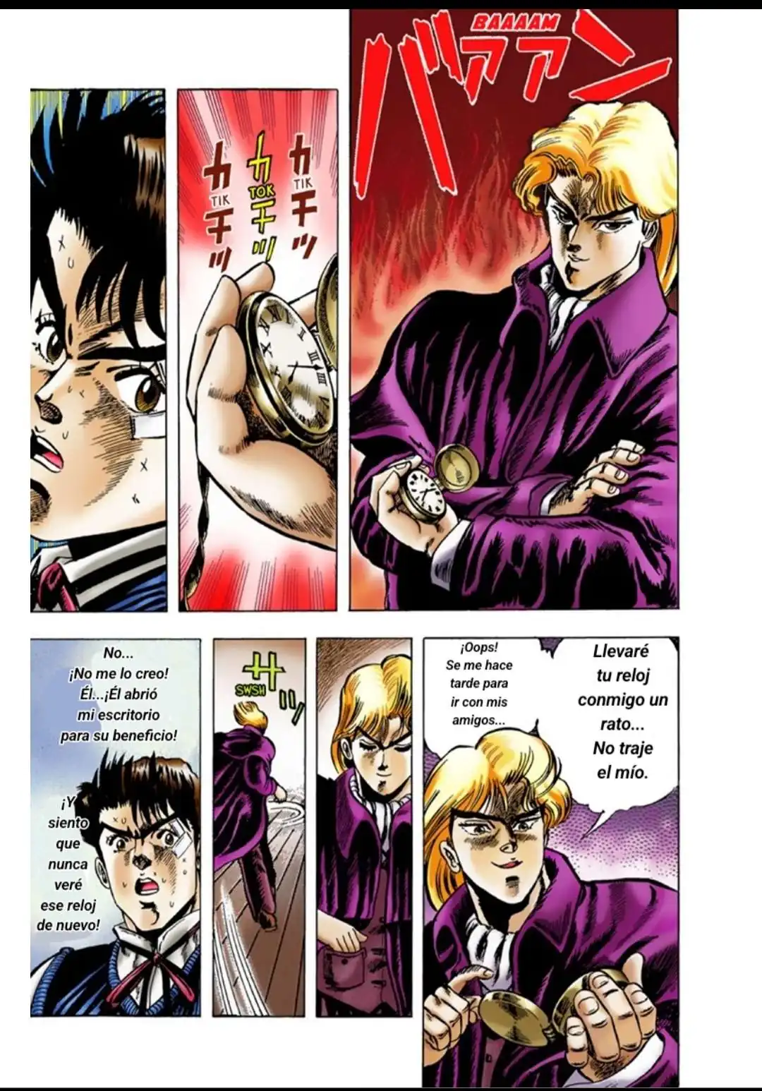 Página 3 — JoJo's Bizarre Adventure Capítulo 4