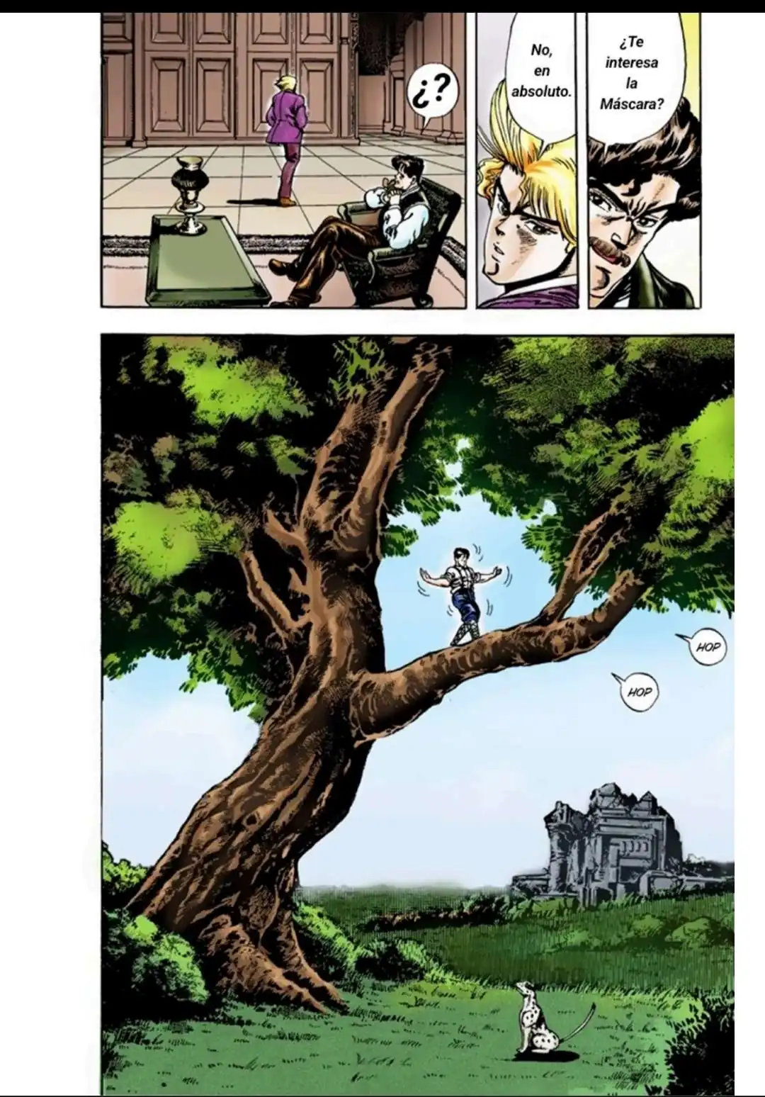 Página 6 — JoJo's Bizarre Adventure Capítulo 4