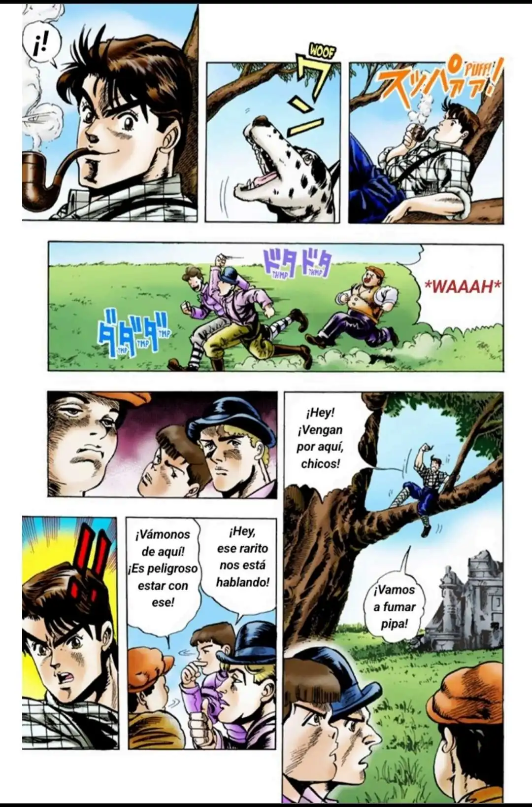 Página 7 — JoJo's Bizarre Adventure Capítulo 4