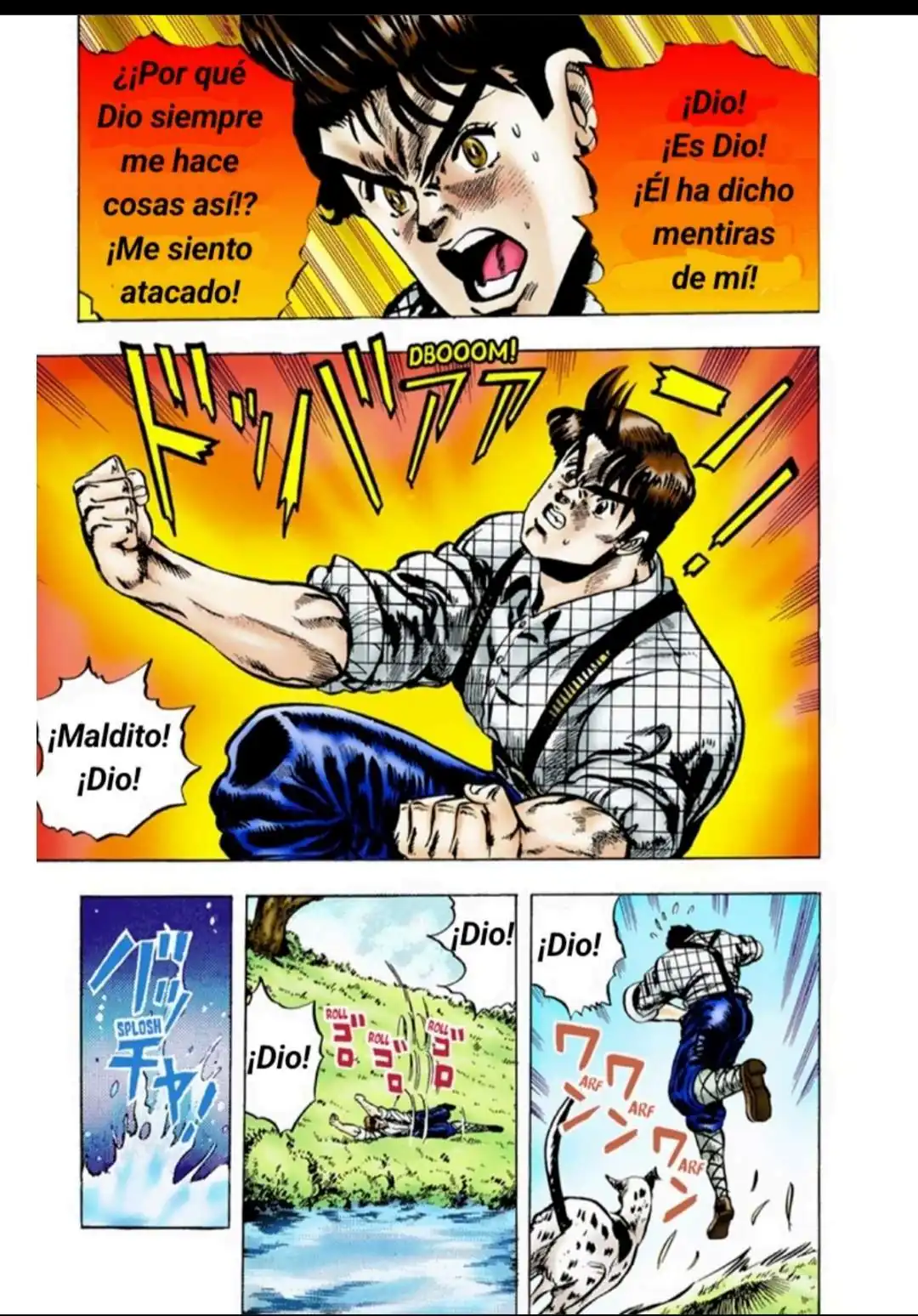 Página 9 — JoJo's Bizarre Adventure Capítulo 4