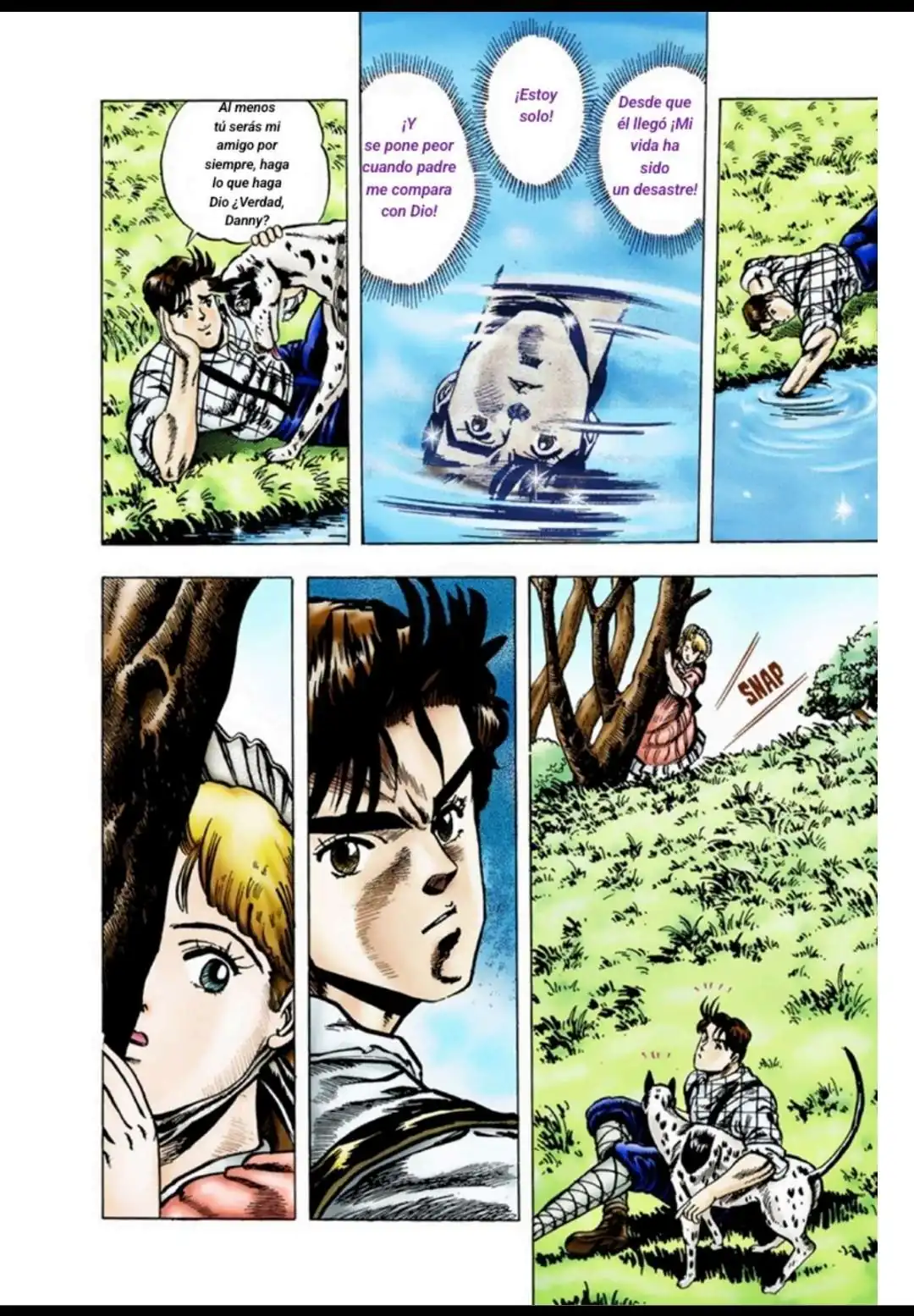 Página 10 — JoJo's Bizarre Adventure Capítulo 4