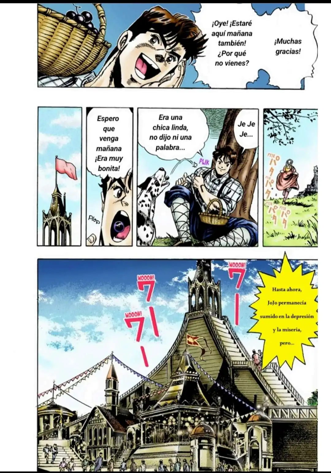 Página 12 — JoJo's Bizarre Adventure Capítulo 4