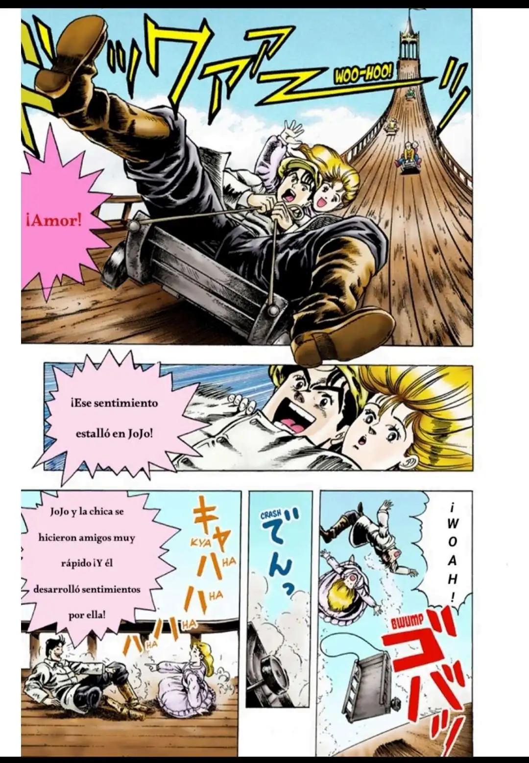 Página 13 — JoJo's Bizarre Adventure Capítulo 4