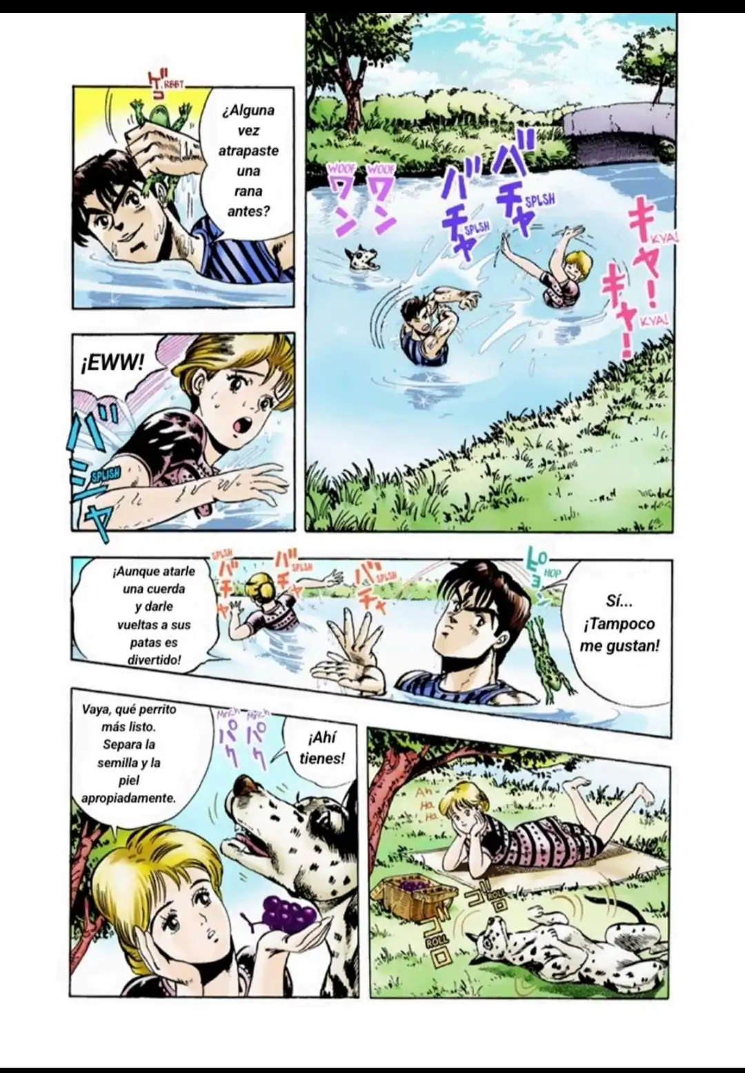 Página 15 — JoJo's Bizarre Adventure Capítulo 4