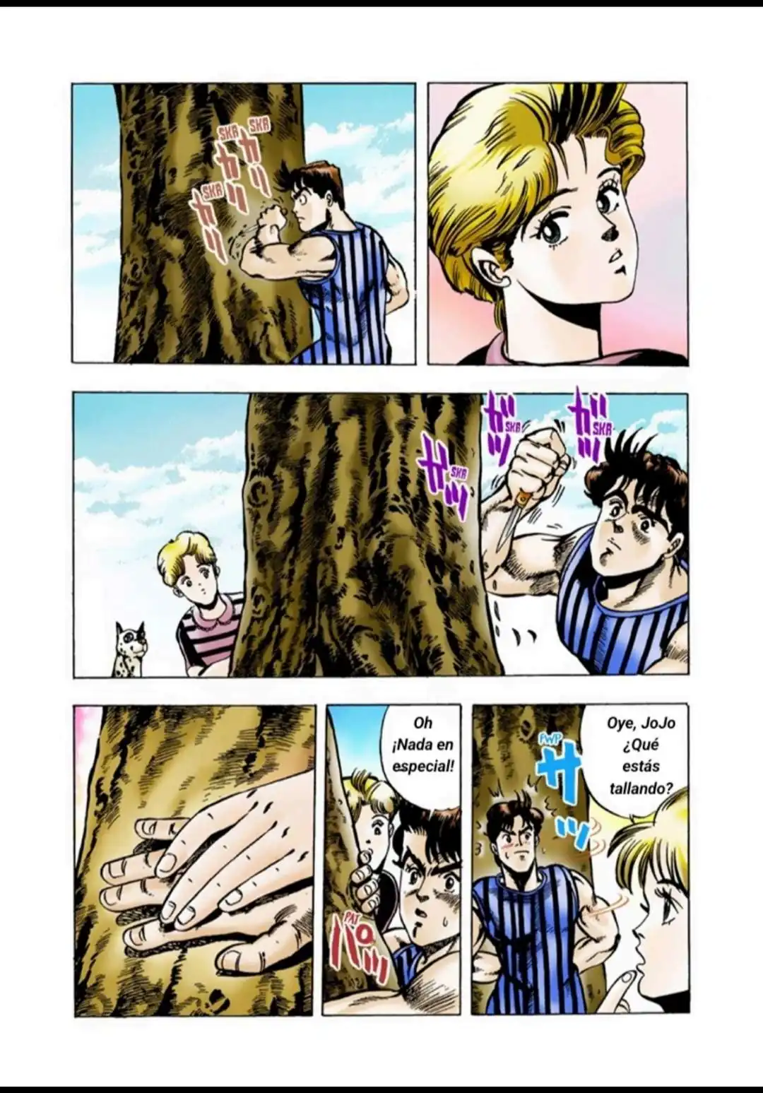 Página 16 — JoJo's Bizarre Adventure Capítulo 4