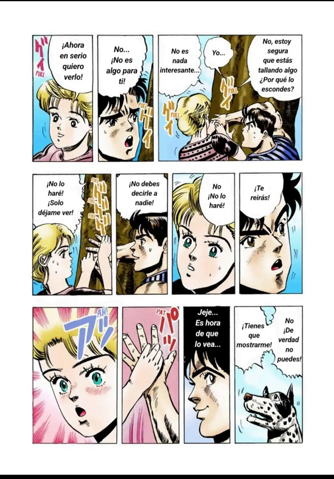 Página 17 — JoJo's Bizarre Adventure Capítulo 4