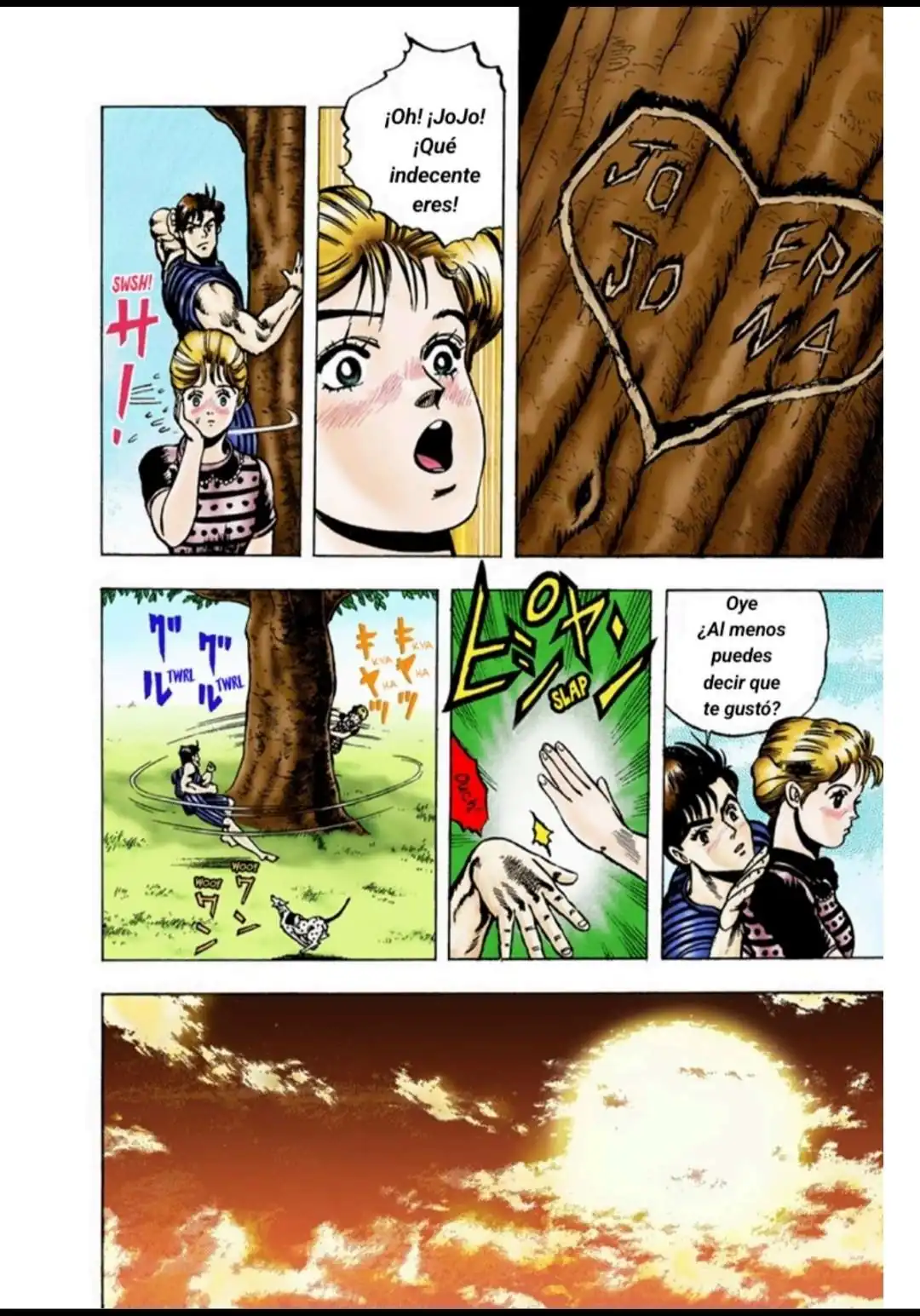 Página 18 — JoJo's Bizarre Adventure Capítulo 4
