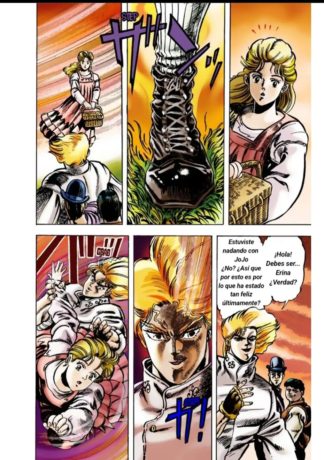 Página 20 — JoJo's Bizarre Adventure Capítulo 4